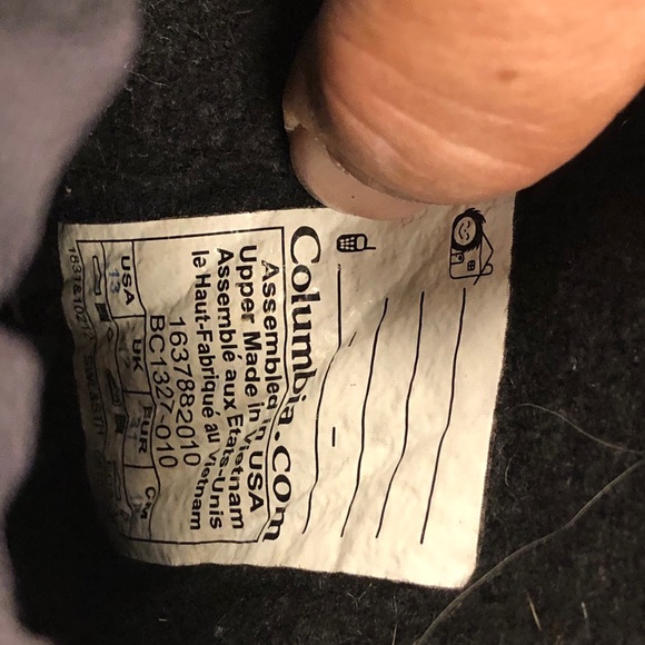 Columbia Girl’s Black/Pink Snow Boots Size 13 - Picture 9 of 10